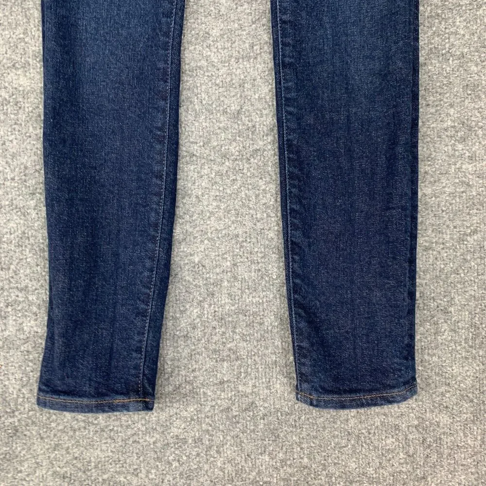 Madewell Jeans Womens 25 Orland Wash Denim Stretch Tencel Blend Mid Rise Skinny